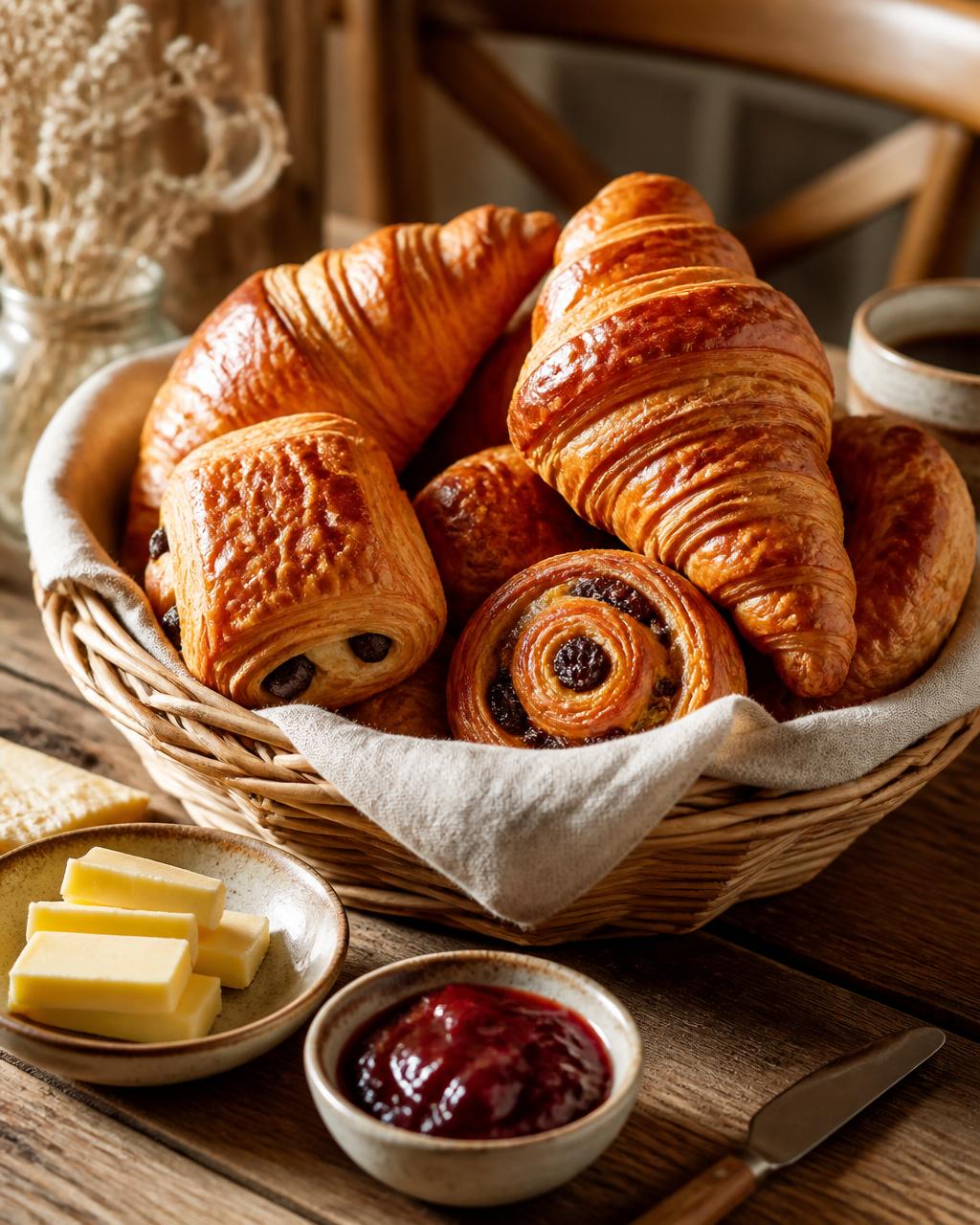 Viennoiseries fraîches